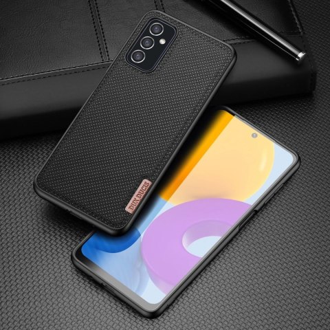 Dux Ducis Fino etui pokrowiec pokryty nylonowym materiałem Samsung Galaxy M52 5G czarny