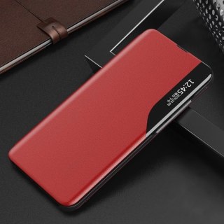 Eco Leather View Case elegancki futerał etui z klapką i funkcją podstawki Samsung Galaxy M51 czerwony