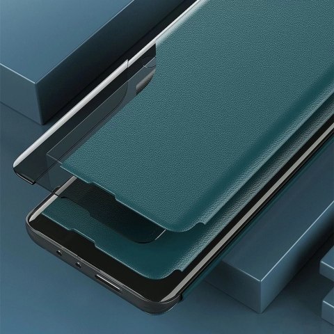 Eco Leather View Case elegancki futerał etui z klapką i funkcją podstawki Samsung Galaxy M51 czerwony