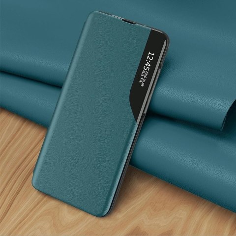 Eco Leather View Case elegancki futerał etui z klapką i funkcją podstawki Samsung Galaxy M51 czerwony