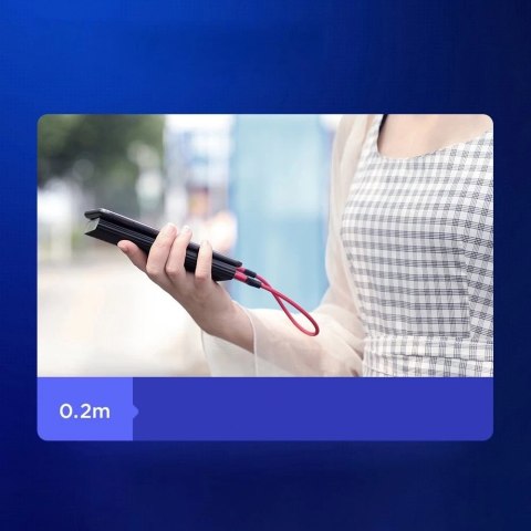 Joyroom kabel USB - Lightning 3 A 0,2 m czarny (S-0230N1)