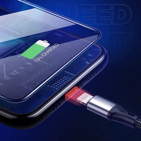 Joyroom kabel USB - Lightning 3 A 0,2 m czerwony (S-0230N1)