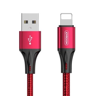Joyroom kabel USB - Lightning 3 A 1 m czerwony (S-1030N1)