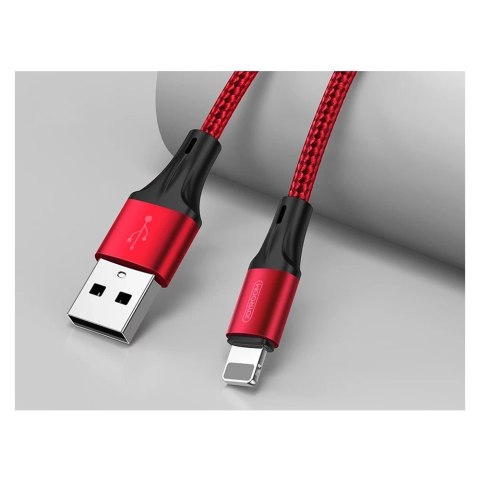 Joyroom kabel USB - Lightning 3 A 1 m czerwony (S-1030N1)