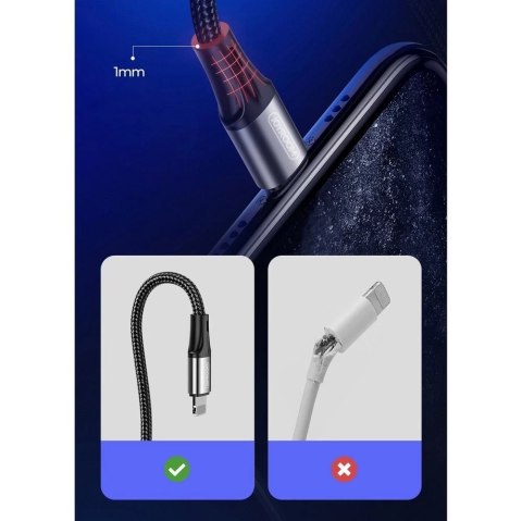 Joyroom kabel USB - Lightning 3 A 1 m czerwony (S-1030N1)