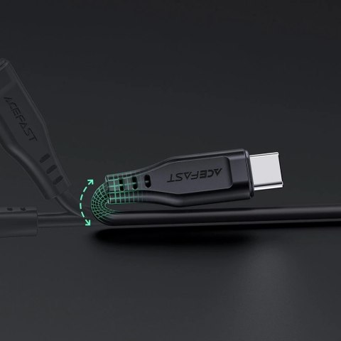 Acefast kabel MFI USB Typ C - Lightning 1,2m, 30W, 3A biały (C3-01 white)