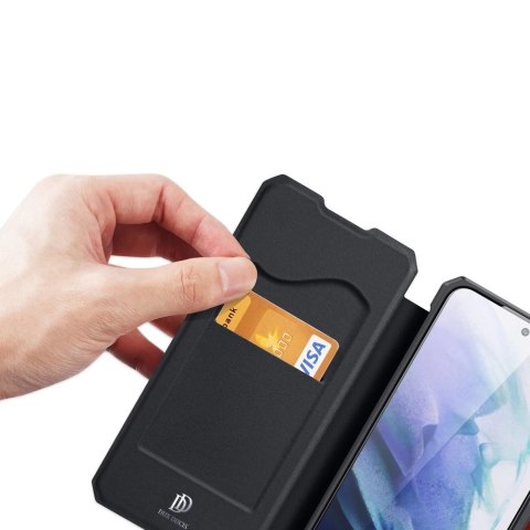 DUX DUCIS Skin X kabura etui pokrowiec z klapką Samsung Galaxy S22+ (S22 Plus) czarny