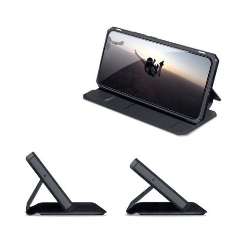 DUX DUCIS Skin X kabura etui pokrowiec z klapką Samsung Galaxy S22+ (S22 Plus) czarny