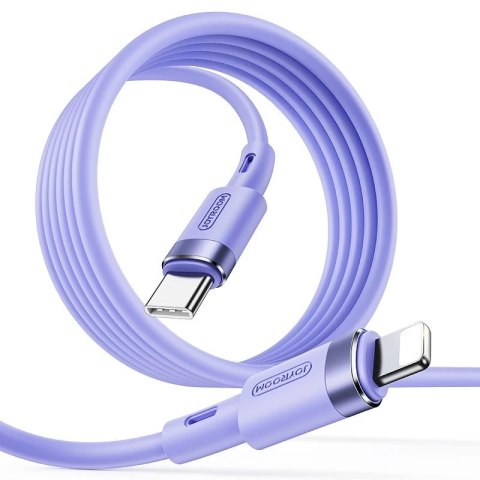Joyroom kabel przewód USB Typ C - Lightning PD 20W 1,2m fioletowy (S-1224N9)