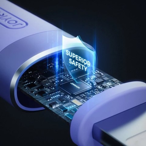 Joyroom kabel przewód USB Typ C - Lightning PD 20W 1,2m fioletowy (S-1224N9)