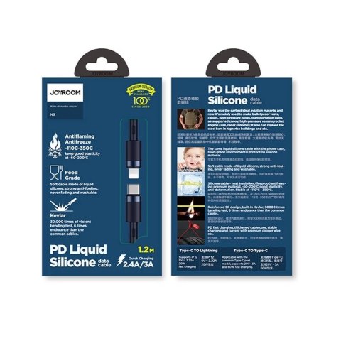 Joyroom kabel przewód USB Typ C - Lightning PD 20W 1,2m niebieski (S-1224N9)