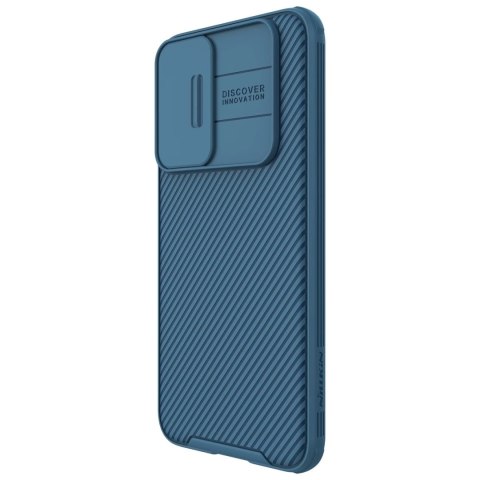Nillkin CamShield Pro Case pancerne etui pokrowiec osłona na aparat kamerę Samsung Galaxy S22 niebieski