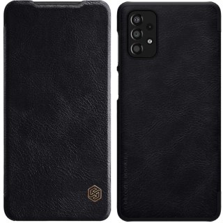 Nillkin Qin Case etui do Samsung Galaxy A33 5G osłona na aparat kabura pokrowiec obudowa z klapką czarny