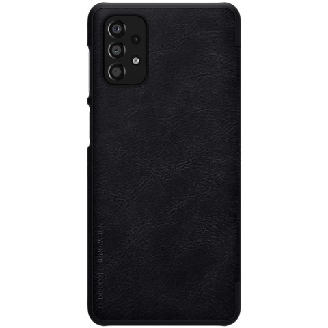 Nillkin Qin Case etui do Samsung Galaxy A33 5G osłona na aparat kabura pokrowiec obudowa z klapką czarny