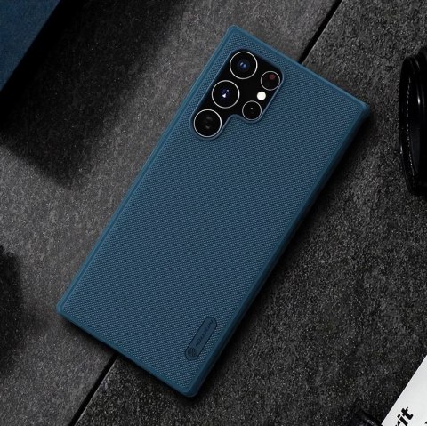 Nillkin Super Frosted Shield Pro wytrzymałe etui pokrowiec Samsung Galaxy S22 Ultra czarny
