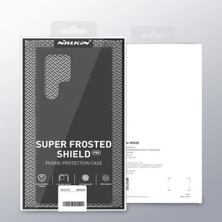 Nillkin Super Frosted Shield Pro wytrzymałe etui pokrowiec Samsung Galaxy S22 Ultra czerwony