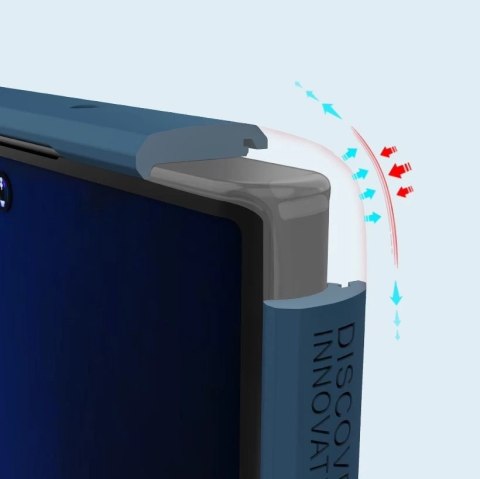 Nillkin Super Frosted Shield Pro wytrzymałe etui pokrowiec Samsung Galaxy S22 Ultra czerwony