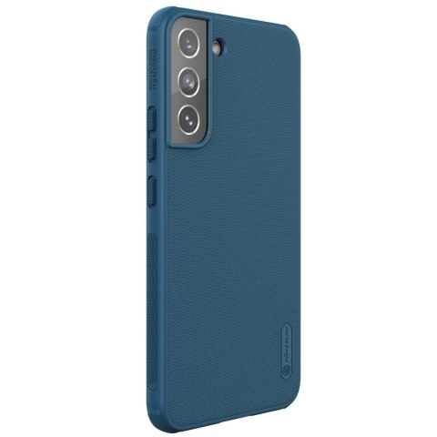 Nillkin Super Frosted Shield Pro wytrzymałe etui pokrowiec Samsung Galaxy S22 niebieski