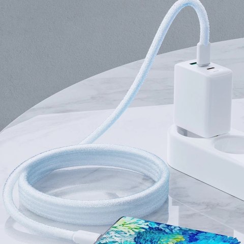 Acefast kabel USB Typ C - USB Typ C 1,2m, 60W (20V/3A) biały (C2-03 white)