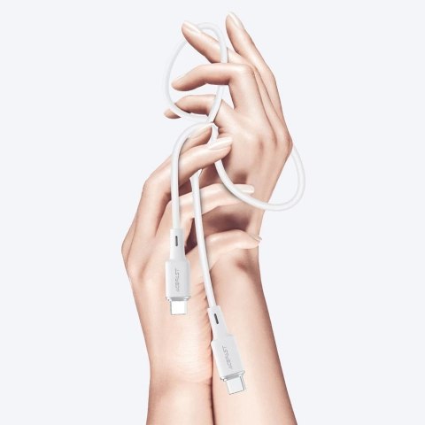 Acefast kabel USB Typ C - USB Typ C 1,2m, 60W (20V/3A) biały (C2-03 white)