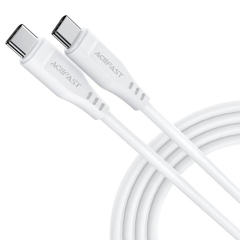 Acefast kabel USB Typ C - USB Typ C 1,2m, 60W (20V/3A) biały (C3-03 white)