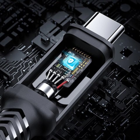 Acefast kabel USB Typ C - USB Typ C 2m, 100W (20V/5A) czarny (C4-03 Black)