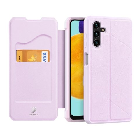 DUX DUCIS Skin X kabura etui pokrowiec z klapką Samsung Galaxy A13 5G różowy