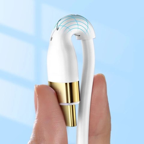 Joyroom Liquid Silicone kabel USB Typ C - USB Typ C do ładowania / transmisji danych PD 100W 1,2m biały (S-1250N18-10)