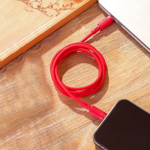 Joyroom kabel przewód USB Typ C - Lightning PD 20W 1,2m czerwony (S-1224N9)