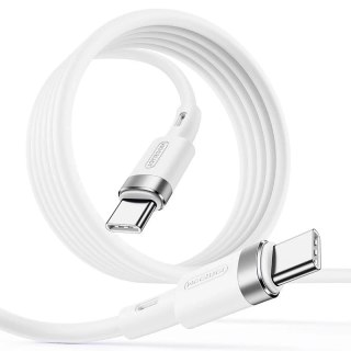 Joyroom kabel przewód USB Typ C - USB Typ C PD 60W 1,2m biały (S-1230N9)