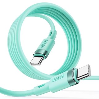 Joyroom kabel przewód USB Typ C - USB Typ C PD 60W 1,2m zielony (S-1230N9)