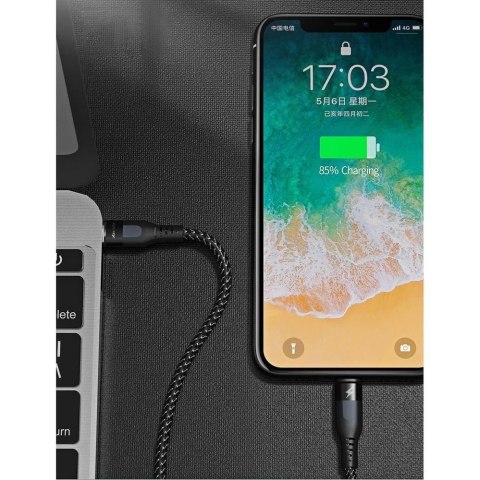 Proda Azeada FengXing kabel USB Typ C - Lightning 20 W 5 A Power Delivery Quick Charge 1m czarny(PD-B54)