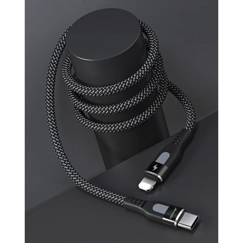 Proda Azeada FengXing kabel USB Typ C - Lightning 20 W 5 A Power Delivery Quick Charge 1m czarny(PD-B54)