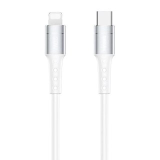Remax Chaining Series kabel USB Typ C - Lightning PD 20W 1m biały (RC-198i)