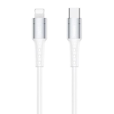Remax Chaining Series kabel USB Typ C - Lightning PD 20W 1m biały (RC-198i)