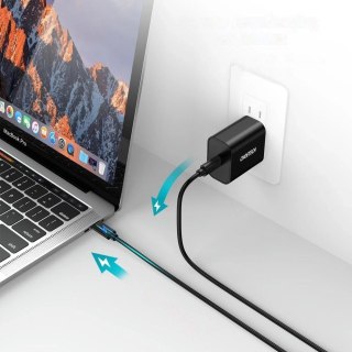 Choetech kabel przewód USB Typ C - USB Typ C 3A 3m czarny (CC0004)