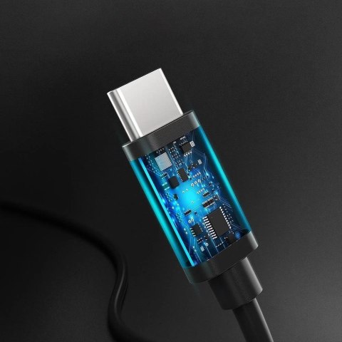 Choetech kabel przewód USB Typ C - USB Typ C 3A 3m czarny (CC0004)