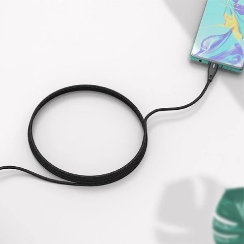 Choetech kabel przewód USB Typ C - USB Typ C Power Delivery 60W 2m czarny (XCC-1004-BK)