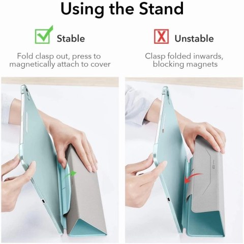 ESR ASCEND TRIFOLD iPad Air 10.9" 4/5 (2020/2022) Air 11" 6 (2024) SKY BLUE