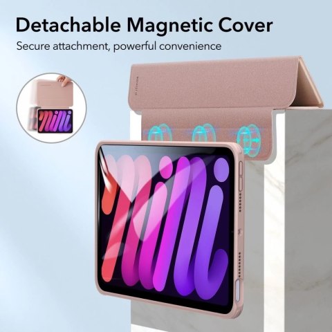 Etui na tablet EST Rebound Hybrid do iPad mini 6 2021 Frosted Rose Gold