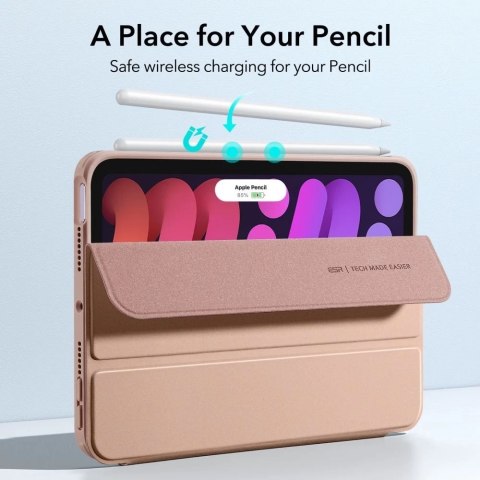 Etui na tablet EST Rebound Hybrid do iPad mini 6 2021 Frosted Rose Gold