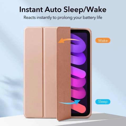 Etui na tablet EST Rebound Hybrid do iPad mini 6 2021 Frosted Rose Gold