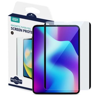 FOLIA OCHRONNA ESR PAPER FEEL MAGNETIC IPAD PRO 12.9 2020 / 2021 / 2022 MATTE CLEAR