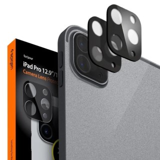 Szkło hartowane Spigen Glass FC Camera Lens 2-Pack do iPad Pro 11/12.9 2020/2021 Black