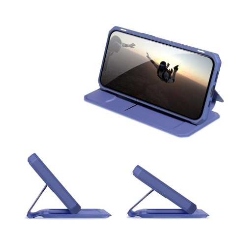 DUX DUCIS Skin X kabura etui pokrowiec z klapką iPhone 13 Pro Max niebieski