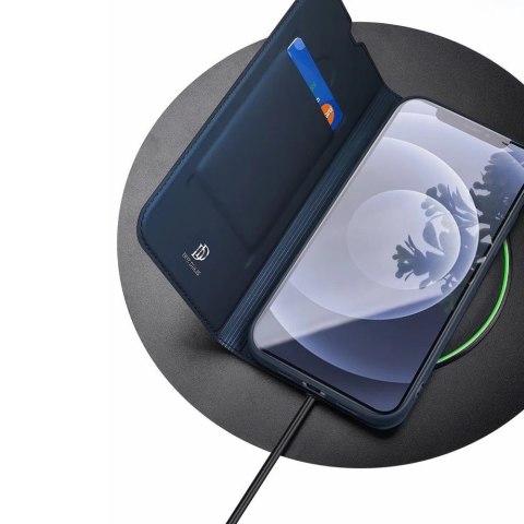 Dux Ducis Skin Pro kabura etui pokrowiec z klapką iPhone 13 mini czarny