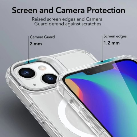 Esr classic kickstand halolock magsafe iphone 13 / 14 clear