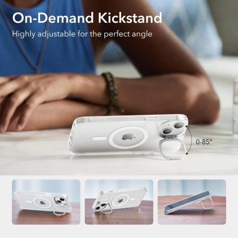 Esr classic kickstand halolock magsafe iphone 13 / 14 clear