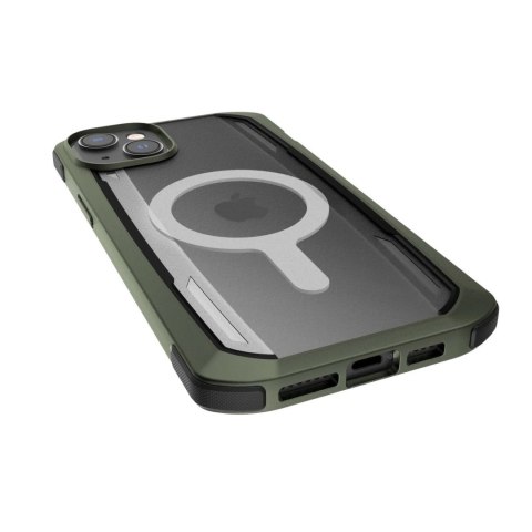 Raptic Secure Case etui iPhone 14 z MagSafe pancerny pokrowiec zielony