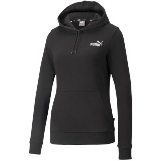 Bluza damska Puma ESS+ Embroidery Hoodie TR czarna 848332 01